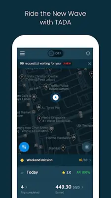 TADA driver android App screenshot 7
